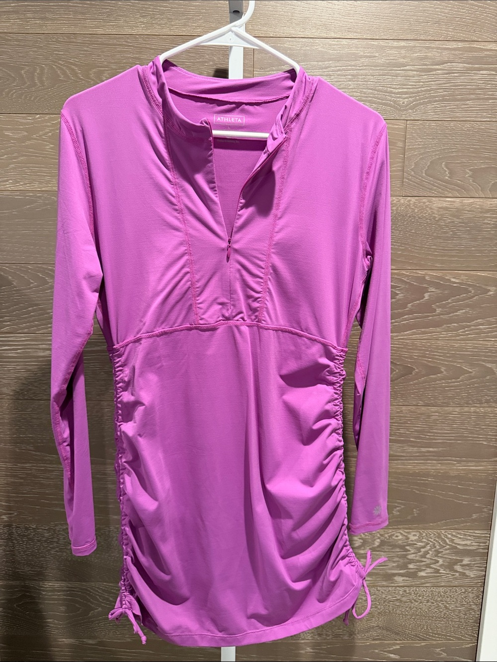Athleta Rusched Swim Cover-Up